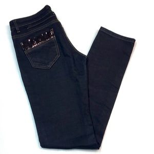 Designer Women’s Dark Blue Denim Slim Fit Jean. Sz 29